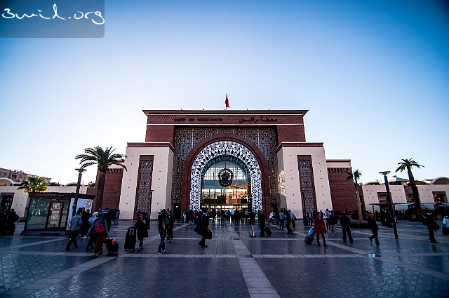 Morocco, Marrakech Marrakesh railway station, Marrakech, Morocco Gare de Marrakech