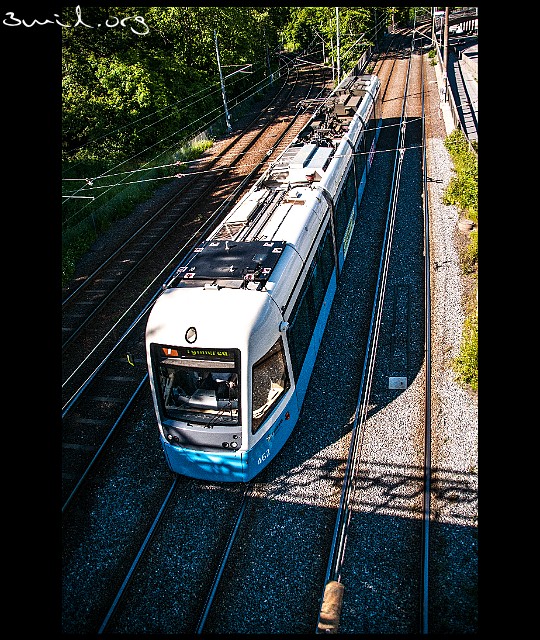 400 Tram Sweden Sirio M32, Änggården, Gothenburg, Sweden