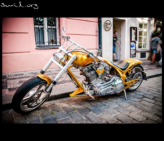700 Motorbike Czech Prague, Czech Republic