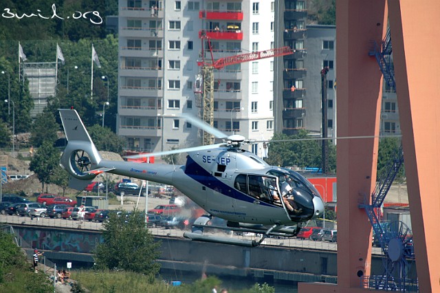 160 Helicopter Sweden SE-JEP OSTERMAN, Gothenburg, Sweden, EC 120B Colibri, built 1998