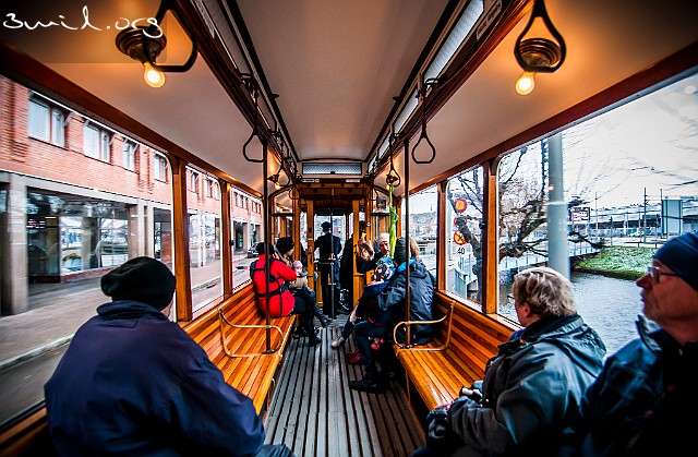 400 Tram Sweden classic Ringlinien, Gothenburg, Sweden Stampen