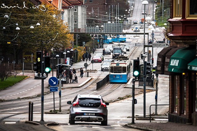 400 Tram Sweden Karl Johansgatan, Göteborg