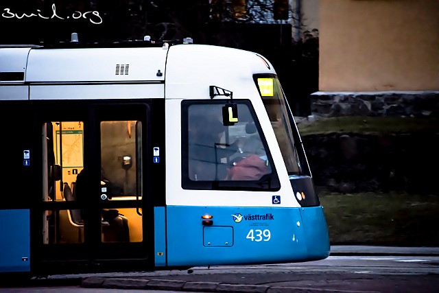 400 Tram Sweden Tram Sirio M32, Svingeln, Gothenburg, Sweden
