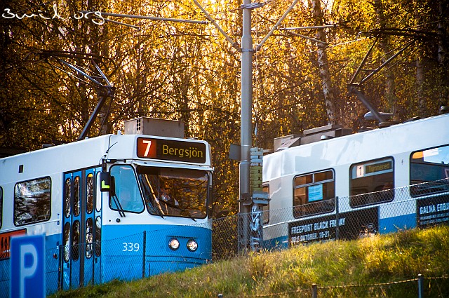 400 Tram Sweden Nymilsgatan, Gothenburg, Sweden ASEA M31