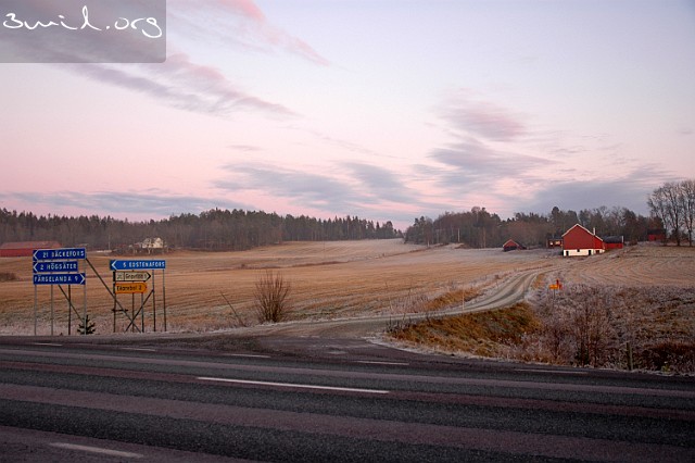 Sweden Dalsland, Sweden County Road, Landsväg 172