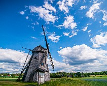 Windmill, Mellby, Sweden