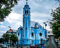 Blue Church, Bratislava, Slovakia The Church of St. Elizabeth
