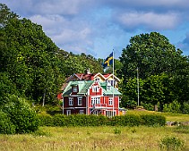 Sweden, Lödöse A typical Swedish house