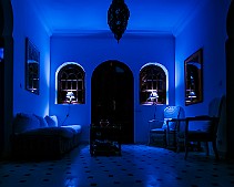 Asilah, Morocco أصيلة, المملكة المغربية Inside a Moroccan house