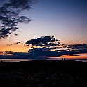 Sweden, Hoburgen, sunset Gotlands södra udde