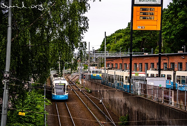 400 Tram Sweden SLX, Botaniska, Gothenburg, Sweden Slottsskogsdepån, Göteborg