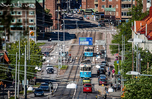 400 Tram Sweden Majorna, Gothenburg, Sweden ASEA M31