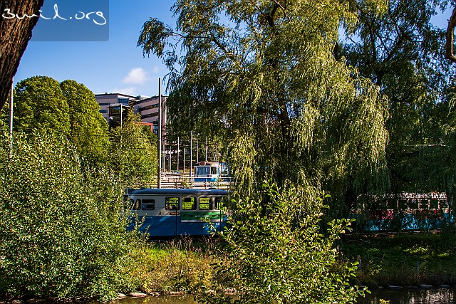 400 Tram Sweden Hägglunds M29 & M28, Änggårdskomplexet، Gothenburg, Sweden