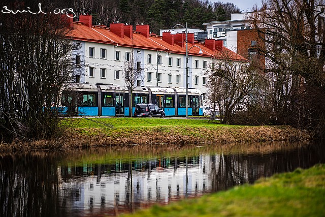 400 Tram Sweden M32, Mölndal, Sweden