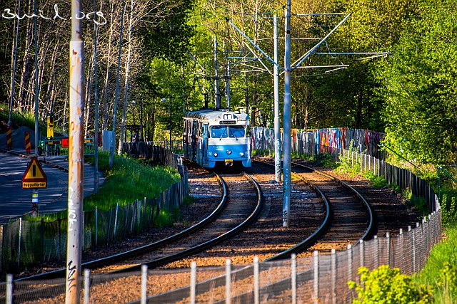 400 Tram Sweden Gothenburg, Sweden Högsbo