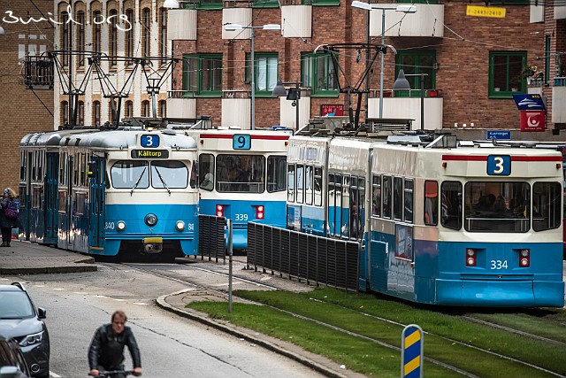 400 Tram Sweden Kusttorget, Gothenburg, Sweden