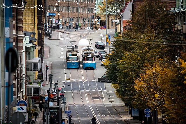 400 Tram Sweden Karl Johansgatan, Göteborg