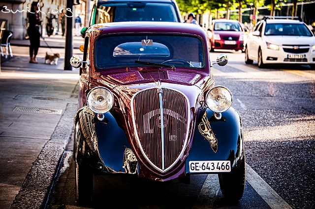 600 Car Fiat Fiat Simca 5, 1936-46 Geneva, Switzerland
