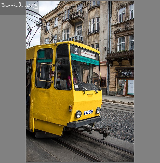 400 Tram Ukraine Tatra KT4SU, Lviv, Ukraine