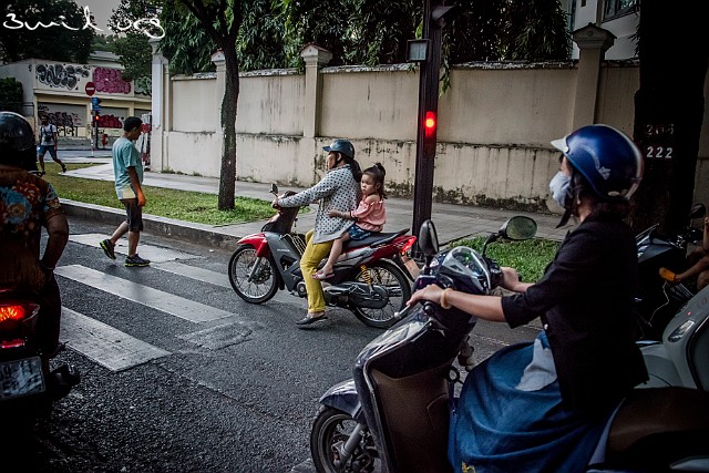 700 Motorbike Vietnam Basic child safety, Ho Chi Minh City, Vietnam