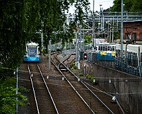 SLX, Botaniska, Gothenburg, Sweden Slottsskogsdepån, Göteborg : Tram Sweden Gbg