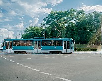Minsk, Belarus : Tram Belarus