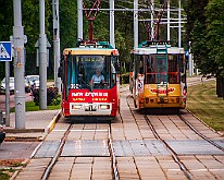 Belarus, Minsk Public transport : Tram Belarus