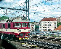 Prague, Czech Republic : Train Czech
