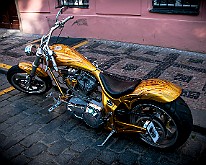 Prague, Czech Republic : Bike Motorbike