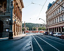 Prague, Czech Republic : Tram Czech