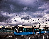 Sirio M32, Gothenburg, Sweden Göta Älvbron : Tram Sweden Gbg