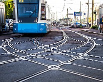 M32, Gothenburg, Sweden Drottningtorget : Tram Sweden Gbg
