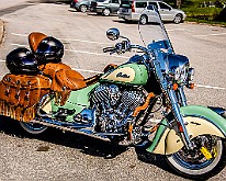 Blidsberg, Skaraborg, Sweden Indian, Chief Vintage, delivered 2016 : Bike Motorbike