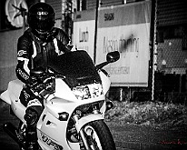 Angered, Sweden : Bike Motorbike