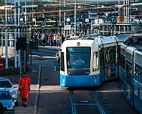 Sweden, Gothenburg : Tram Sweden Gbg