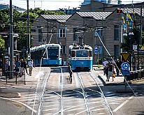 Gothenburg, Sweden Wavrinskys plats : Tram Sweden Gbg
