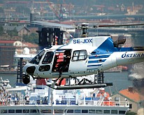 SE-JDX OSTERMAN, Gothenburg, Sweden AS-350B-3 Ecureuil, built 1997 : Aircraft Helicopter