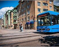 Public transport, Sweden Stapmpen, Gothenburg : Bus Sweden