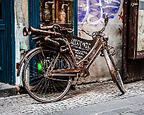 Prague, Czech Republic : Bike Art