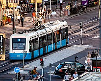 Sirio M32, Gothenburg, Sweden Kungsports Avenyn : Tram Sweden Gbg
