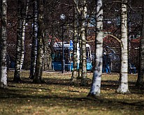 Slottsskogen, Gothenburg, Sweden : Tram Sweden Gbg