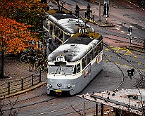 2x M28, Gothenburg, Sweden Linnéstaden : Tram Sweden Gbg