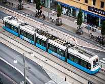 Postervikplatsen, Gothenburg, Sweden : Tram Sweden Gbg