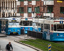 Kusttorget, Gothenburg, Sweden : Tram Sweden Gbg