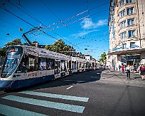 Genève, Suisse Stadler Tango : Tram Switzerland