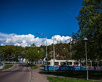 ASEA M31, Gothenburg, Sweden Slottsskogsvallen, Marklandsgatan : Tram Sweden Gbg