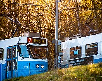 Nymilsgatan, Gothenburg, Sweden ASEA M31 : Tram Sweden Gbg