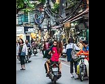 Vietnam, Hanoi Basic child safety