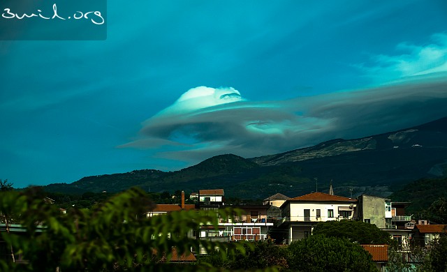 Italy, Sicily, Cloud
